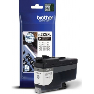 Brother original ink cartridge LC-3239XLBK, black, 6000 pages, Brother MFC-J5945DW, MFC-J6945DW, MFC-J6947DW