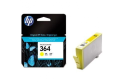 HP original ink cartridge blistr, CB320EE#301, No.364, yellow, 300 pages, HP Photosmart B8550, C5380, D5460