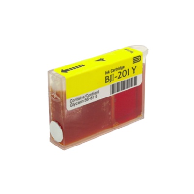 Canon BJI-201Y yellow compatible ink cartridge