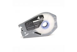 Plastic identification white tape ID-04, 4mm x 5m, for Canon M-1
