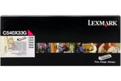 Lexmark originální developer 0C540X33G, magenta, 30000 pages, Lexmark X544x