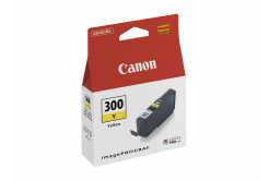 Canon PFI300Y 4196C001 yellow original ink cartridge
