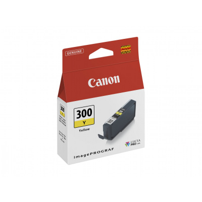 Canon PFI300Y 4196C001 žlutá (yellow) originální cartridge