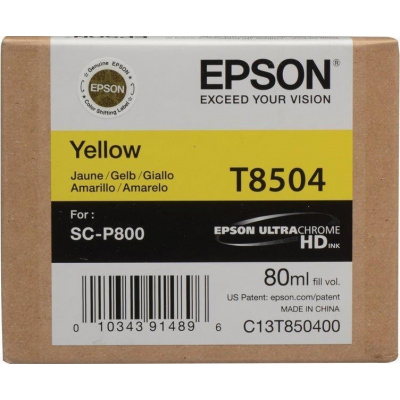 Epson T8504 C13T850400 yellow original ink cartridge