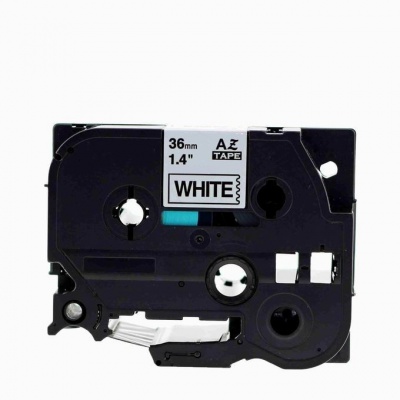 Brother TZe-V261, 36mm x 5,5m, black text / white tape, vinyl, compatible tape