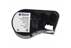 Brady M5-124-492 / 170900, 12.70 mm, Polyester, black text / white tape