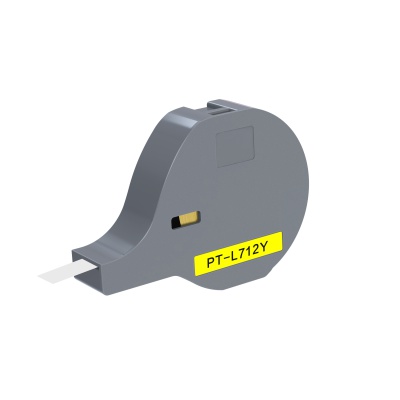 P700 L712Y, 12mm x 8m, yellow tape