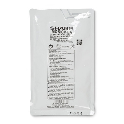 Sharp MX51GVBA black original developer