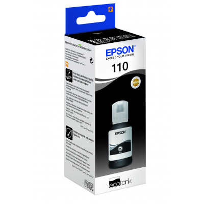 Epson C13T03P14A black original ink refill