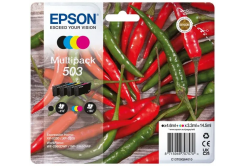 Epson 503 T09Q640 C13T09Q64010 barevná (CMYK) sada originální cartridge