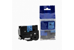 Compatible tape Brother TZ-561 / TZe-561, 36mm x 8m, black text / blue tape