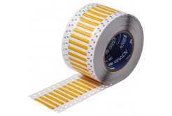 Brady LSZH-125-2-YL-4 / 141220, labels, THT Low Smoke Halogen Free Permasleeve Wire Marking Sleeves, 12.70 mm x 6.00 mm