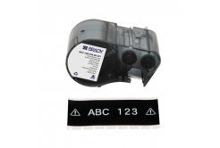 Brady M5C-1500-595-BK-WT / 170947, 38.10 mm x 7.62 m, Vinyl, white text / black tape