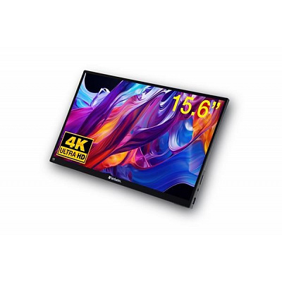 Verbatim PM-15-4K Portable touch monitor 15,6", 4K Ultra HD, Metal Housing