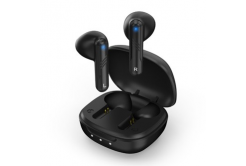 Genius HS-M905BT, microphone, track switching, black, 2.0, with charging case, sports type USB-C