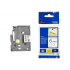 Compatible tape Brother TZ-S211/TZe-S211 6mm x 8m extr.adh. black text/white tape
