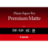Canon Photo Paper Premium Matte PM-101 8657B017, 210 g/m2, 16.54x23.39", A2, 20pcs, smooth, matte, white, photo paper