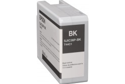 Epson SJIC36P-K C13T44C140 for ColorWorks, black original ink cartridge