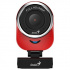 Genius 32200002408 Full HD Webkamera QCam 6000, 1920x1080, USB 2.0, červená, Windows 7 a vyšší, FULL HD, 30 FPS
