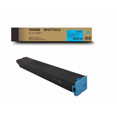 Sharp BP-GT70CA cyan compatible toner