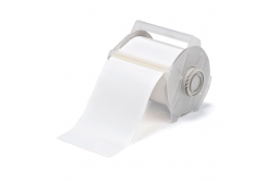 Brady GM Tape B-7569 White 100mm x 30m / 120939, labels, GlobalMark Indoor/Outdoor Vinyl Tape, 101.00 mm x 30 m