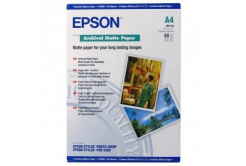 Epson Archival Matte Paper C13S041342, 21x29,7cm, A4, 50pcs, inkjet, white, photo paper