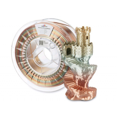 Spectrum 81021 3D filament, PLA Silk Rainbow, 1,75mm, 1000g, Ancient