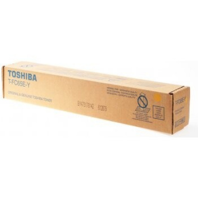 Toshiba 6AK00000185 T-FC65-EY yellow original toner