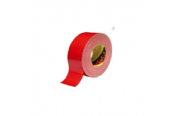 3M 389 Textile adhesive tape 25 mm x 50 m, red