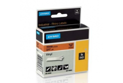 Dymo Rhino 18436, S0718500, 19mm x 5,5m black text / orange, original tape