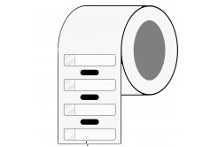 Brady BPT-627-461 / 217086, thermo paper labels, 6.35 mm x 27.94 mm