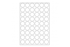 Self-adhesive labels 30 x 30 mm, 54 labels, A4, 100 sheets