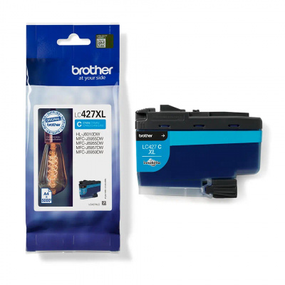 Brother LC-427XLC cyan original ink cartridge