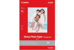 Canon Glossy Photo Paper GP-501 0775B076, 200 g/m2, A4, 5pcs, glossy, white, photo paper