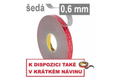 3M VHB™ GPH-060GF Oboustranně silně lepicí páska, tl. 0,6 mm 9 mm x 33 m