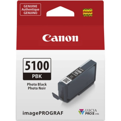 Canon PFI-5100 PBK 6952C001 photo black original ink cartridge