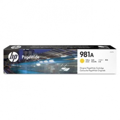 HP 981A, J3M70A yellow original ink cartridge