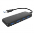 USB (3.0) hub 4-port, DHC-CT110, black, Hewlett-Packard