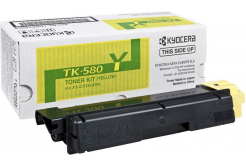 Kyocera Mita TK-580Y yellow original toner