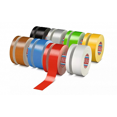 Tesa 4651 red cloth tape, 50 mm x 50 m