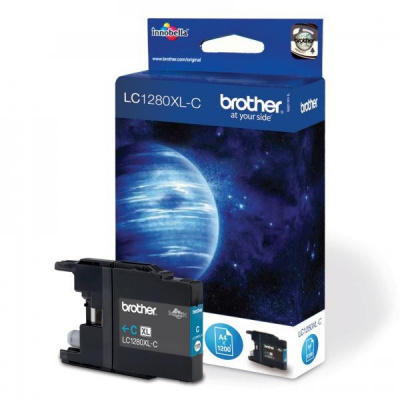 Brother LC-1280XLC cyan original ink cartridge