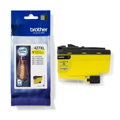 Brother LC-427XLY yellow original ink cartridge
