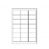 Self-adhesive labels 63,5 x 38,1 mm, 21 labels, A4, 100 sheets