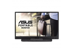 ASUS ZenScreen MB166B 90LM07D3-B02170 Monitor, 15.6", IPS, FHD, 60Hz, 25ms, Black, 3R