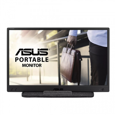 ASUS ZenScreen MB166B 90LM07D3-B02170 Monitor, 15.6", IPS, FHD, 60Hz, 25ms, Black, 3R