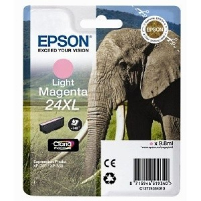 Epson T24364012, T2436 light magenta original ink cartridge