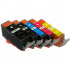 Canon CLI-526 Bk, C,M,Y + PGI-525Bk multipack compatible inkjet cartridge
